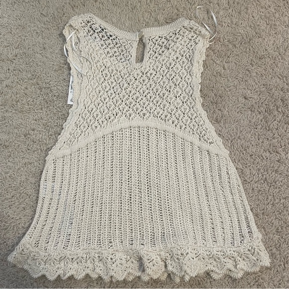 NWT ZARA CROCHETED TOP - Picture 2 of 5